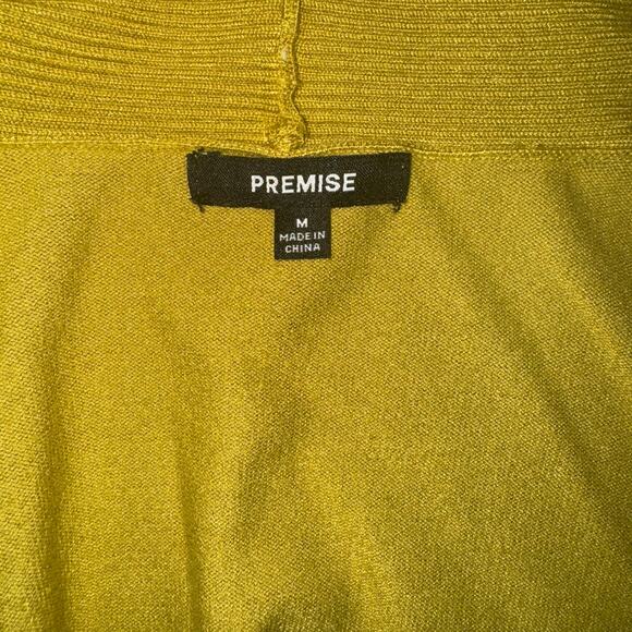 Premise Women Size M Cardigan Office Wear Fall Casual Layering Minimalist Basic - Picture 6 of 7